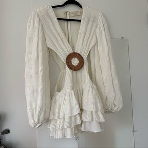 Bronx and Banco Lila Mini Cutout Dress